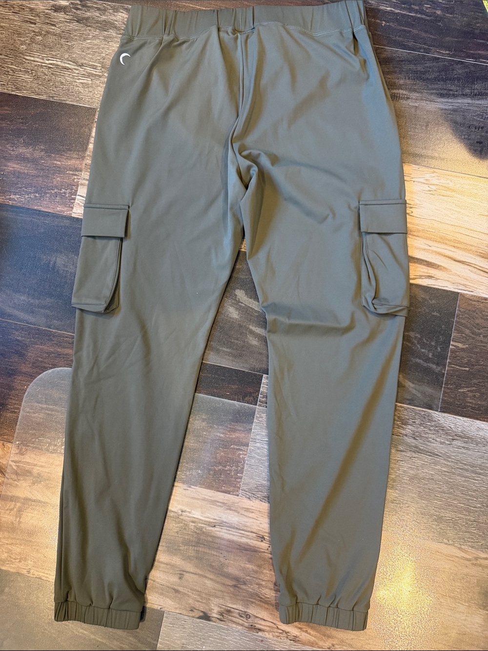 ZYIA Active Olive Peak Cargo Joggers Medium M - Picture 4 of 6